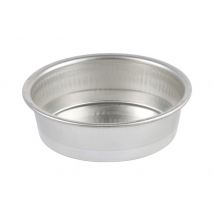 Moule à manqué rond bord haut Gobel en fer blanc - Hauteur 5cm 24cm