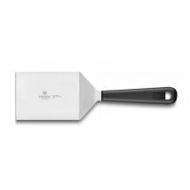 Spatule coudée rigide 32 Dumas International - lame large acier inox 15x8cm