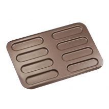 Moule à éclairs Gobel antiadhésif en acier - 8 pièces