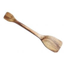 Spatule 2 en 1 pour goûter et servir Dutchdeluxes bois d'acacia - 33,5x7cm