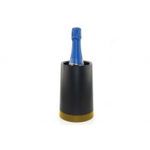 Refroidisseur avec manchon réfrigérant Pulltex Coolerpot pour vin et champagne Noir