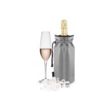 Rafraichissoir Pulltex pour vin et champagne Argent