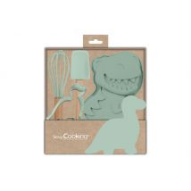 Kit de pâtisserie pour enfant Scrapcooking 4 ustensiles - Thème Dinosaure