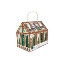 Kit maison en pain d'épice 3D Scrapcooking Gingerbread Greenhouse 8 pièces