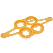 Moule à pancakes et œufs Presto en silicone - 4 décors
