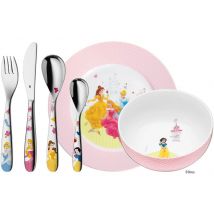 Couverts pour enfants WMF Disney Princesses inox 18/10 - bol et assiette en porcelaine