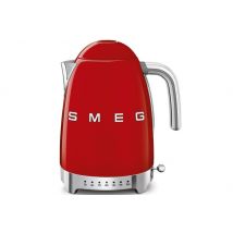 Bouilloire Smeg température réglable années 50 - 1,7L Rouge