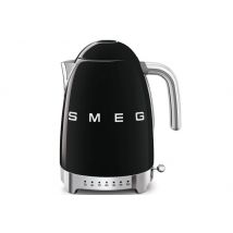 Bouilloire Smeg température réglable années 50 - 1,7L Noir