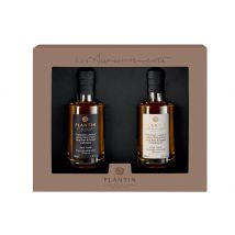 Coffret Plantin Deux huiles d'olive extra vierge : truffe blanche et truffe noire