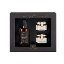 Coffret Plantin Apéritif autour de la truffe : huile d'olive à la truffe noire + 2 verrines