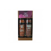 Coffret duo Savor&Sens Or rose - 2 moulins sel et poivre