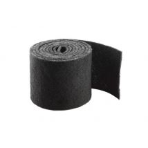 Rouleau abrasif de nettoyage - 3m x 15cm Noir