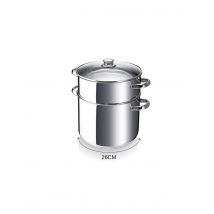 Couscoussier inox Beka Chambord avec couvercle en verre