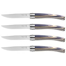 Coffret couteaux Opinel Table Chic lame 10cm acier Sandvik - 4 pièces Bouleau
