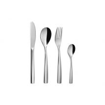 Ménagère argentée en acier inox 18/10 Comas Barcelona de 24 pièces