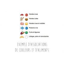 Planche à découper professionnelle noire HD500 avec pieds - 53x32,5cm