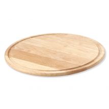 Planche à pizza ronde Continenta en bois d'hévéa 33cm