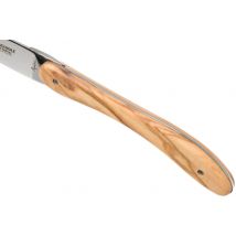 Coffret Laguiole en Aubrac L'Ecir - 6 couteaux de table inox et olivier