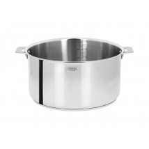 Casserole inox 18/10 Cristel Casteline amovible multicouches 5 plis
