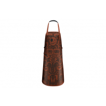 Tablier de cuisine design en cuir Witloft Barbacoa édition limitée - Fabrication artisanale