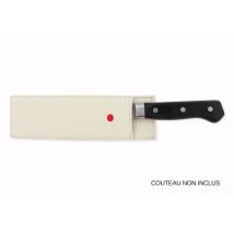 Etui de protection en lin universel pour couteaux de cuisine - 21 cm