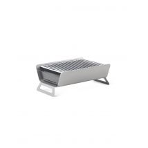 Barbecue charbon de bois de table Caliu Horeca tout inox - 30x45x16cm