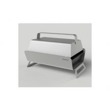Couvercle pour barbecue charbon de bois Caliu en acier inox
