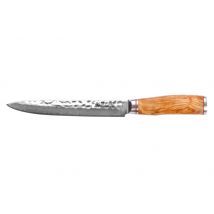 Couteau à découper Wusaki Damas 10Cr lame en acier japonais 20cm