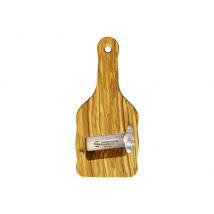 Mandoline à truffe Ambrogio Sanelli en bois d'olivier lame lisse inox - 0,2 à 3mm