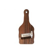 Mandoline à truffe Ambrogio Sanelli en bois d'ovangkol lame lisse inox - 0,2 à 3mm