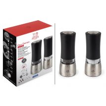 Moulins à sel et poivre électriques Peugeot Daman en acier inox