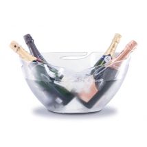 Seau à champagne design Pulltex avec poignées - 4 bouteilles