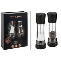 Coffret Cole & Mason Derwent - 2 moulins sel et poivre en hêtre - 19cm