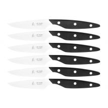 Coffret Brasserie Au Nain - 6 couteaux de table avec lame 11cm acier inox haut de gamme