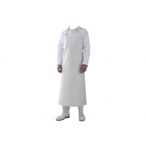 Tablier de boucherie Manulatex Bravo en nitrile blanc - 90x115cm Blanc