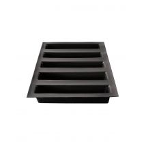 Moule en silicone et tricot de verre Flexipan antiadhésif 41x27cm - 5 cakes longs