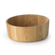 Saladier en bois de chêne Continenta - Forme ronde Ø31x12cm