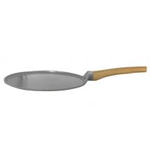 Poêle à crêpes + plancha Cookut 26cm - Poêle 2-en-1 Perle