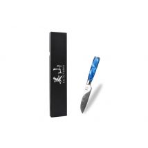 Couteau santoku Kutoyama Blue Wave lame 12cm