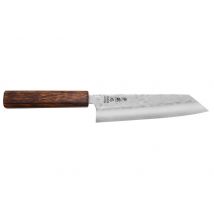 Couteau bunka Wusaki Yoshi G3 chêne 17cm - Couteau artisanal japonais
