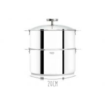 Cuiseur Cristel Biome inox 18/10 - diamètre 20cm
