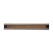 Barre aimantée Bisbell Bisichef en bois 35cm Noyer coloré