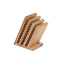 Bloc à couteaux vide Artelegno Venezia en bois de hêtre