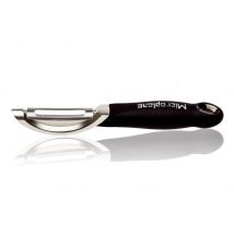 Économe Microplane oscillant à double lame acier inox - manche Soft-Touch