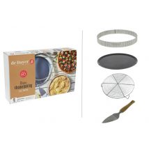 Set pâtisserie De Buyer spécial tartes Box Homebaking 4 pièces