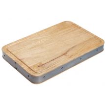 Planche à découper épaisse Kitchen Craft en bois de manguier 48x32cm