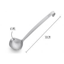 Louche Triangle série 1946 inox 2 becs verseurs 30cm - 65ml