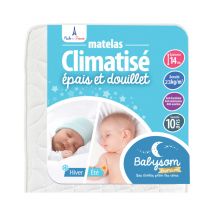 Matelas bébé Climatisé 60 x 120 14 cm