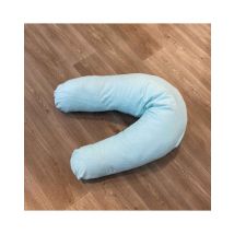 Coussin de grossesse et allaitement bouclette bamboo Menthe - vert d'eau