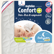 Matelas bébé Respirant 60 x 120 12 cm